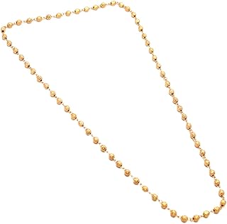 Cadena de mástil 76,2 cm bola redonda tradicional 6296 únicos de la joyería en oro