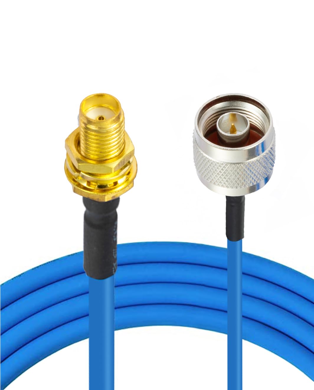 Düşük kayıp 50ohm N SMA RF koaksiyel kablolar SMA dişi N tipi erkek RG402 Alibab