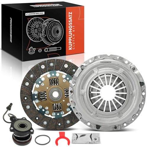 Frankberg Kit de embrague Compatible con Corsa C F08 F68 1.0L 2000-2009 Corsa D S07 1.0L 2006-2014 Corsa D Furgoneta/Compacto S07 1.0L 2006-2014 Replace# 24422061