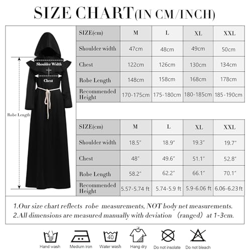 Robe de Prêtre pour Halloween évitant les costumes incomplets - 6