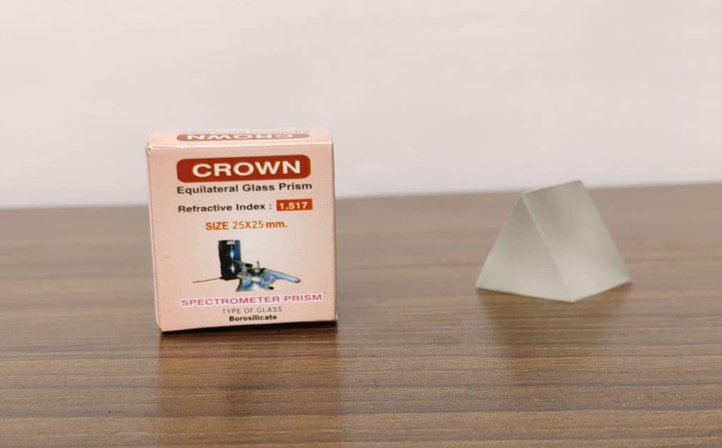Buy Spectrometer Prism 25x25mm Crown Glass Prism Online at