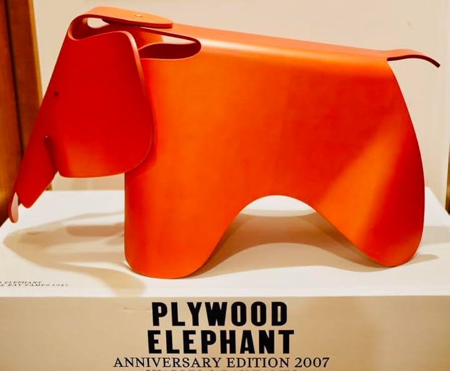 2007年製 イームズ プライウッドエレファント レッド Eames Amazon.co.jp: 2007年製 イームズ プライウッドエレファント