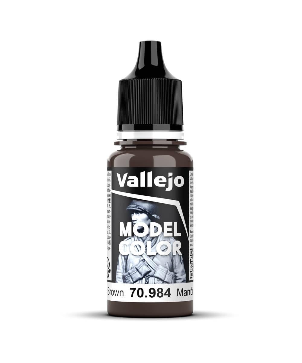Vallejo, Model Color, Acrylfarbe, 17 ml Flachbraun