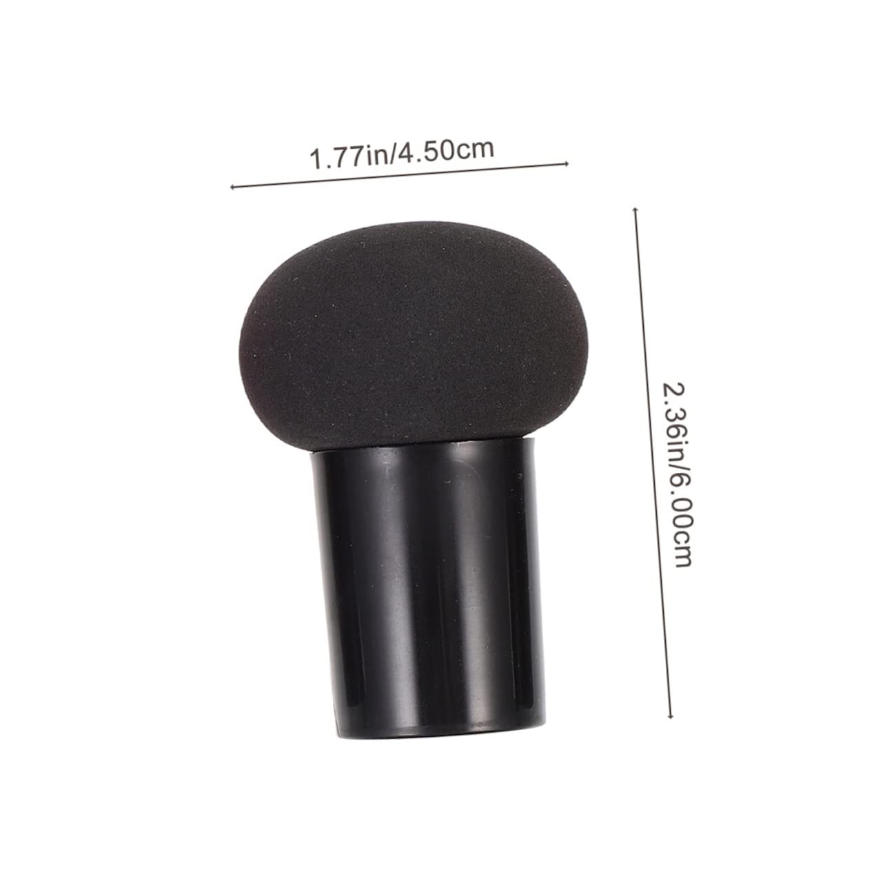 Ipetboom Mushroom Design Makeup Sponges 6pcs Wet Dry Powder Puff Blending Sponge Makeup Supply Beauty Salon Accessory