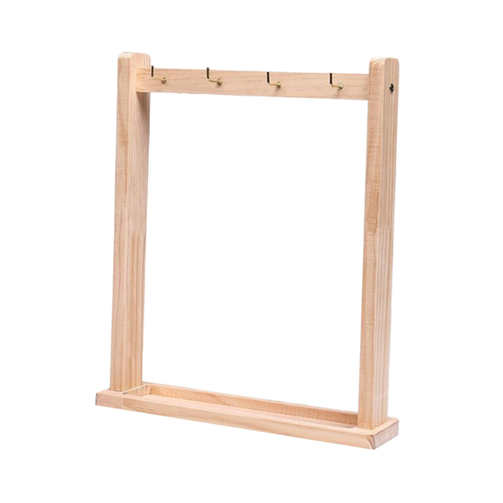 perfeclan Windspielständer, Gongständer, stabil, vielseitig einsetzbar, einzigartiges, hält 4 Glockenspiele, Präsentationsständer für Armbänder,