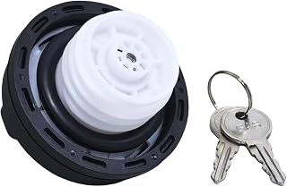 Compatible For Toyota Tundra Sequoia Sienna NER FJ Cruiser Compatible For Tacoma RAM Wrangler Car with Lock Inner Fuel Tank Cap Petrol Cap