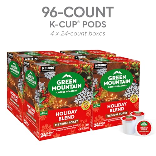 Image of Green Mountain Coffee Roasters Holiday Blend, Keurig Single Serve K-Cup Pods, 96 Count