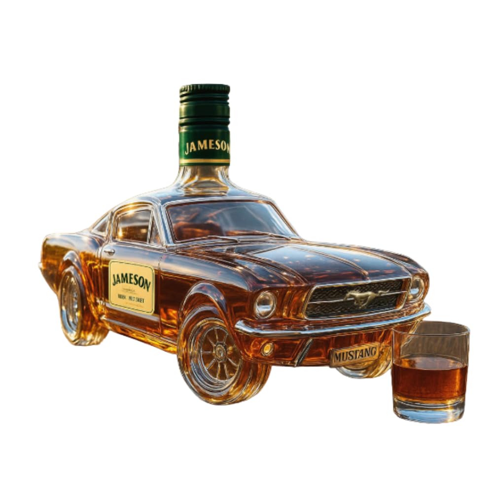 Amazon｜XVVXPolice Car Whiskey ，デキャンタ、便利なウイスキーの
