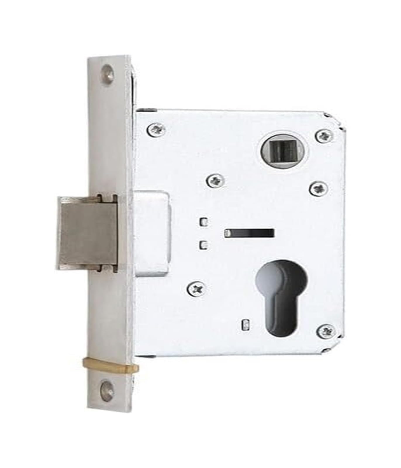 Mortice Locks Sashlocks, Mortice Lock Bedroom Bathroom Door Single Tongue Core Household Hardware(B)