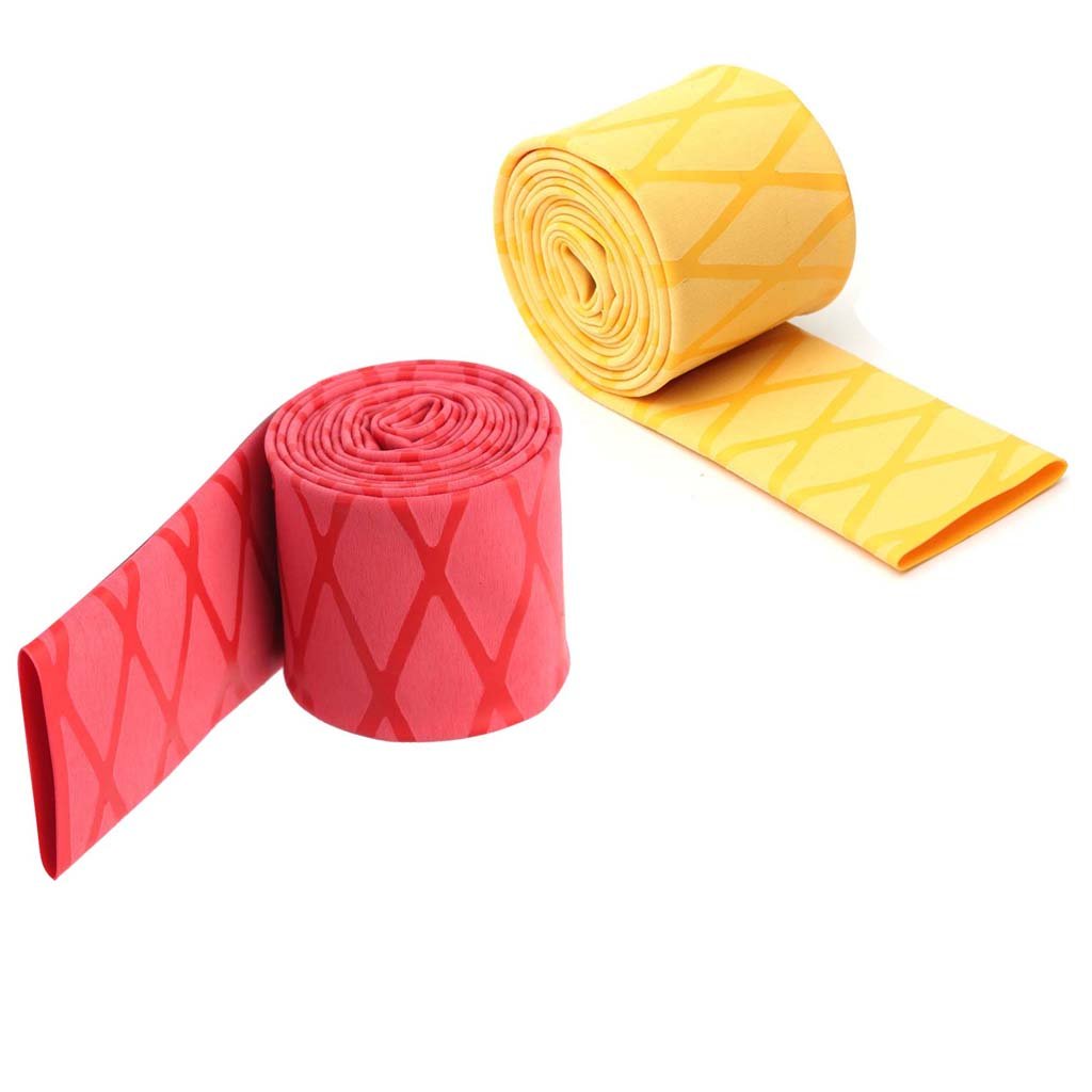 BNF® 2pcs Non Slip Heat Tube Textured Grip Fishing Rod Racket Handle Tape-Sports, Fitness & Outdoors/Baseball/Bat Accessories/Grips & Grip Tape-image-45