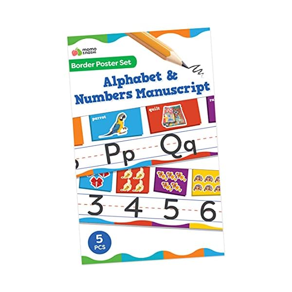 20 Klassenzimmer-Lernposter für Vorschüler, Kleinkinder, Kindergarten, Elementar, 40,6 x 27,9 cm, 20 Stück – Lernposter für Kleinkinder, Wand, Vorschule, Kindergarten, Kinderzimmer, Dekoration – Bild 8