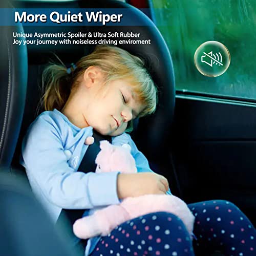 Windshield Wiper Blades,Car Wipers Blade 26X18 Inch With Premium Rubber And Stable Base Design,Oem Quality Wiper Clear Quiet And Durable Auto Replacement Windshield Wipers For All-Season Use #TOP3