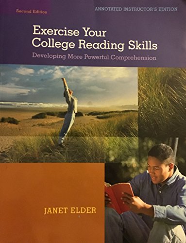 EXERCISE YOUR COLL.READ.SKILLS 0073278181 Book Cover