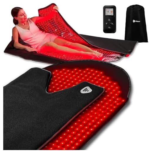 LifePro Allevabody Red Light Therapy Wrap - 660nm & 850nm Therapy Mat