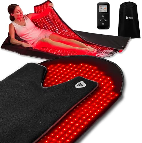 LifePro Red Light Therapy Wrap – Allevabody 660nm & 850nm Near Infrared Light Therapy Mat for Full-Body Relaxation, Adjustable Portable Design for Daily Wellness by LifePro - Used condition - US$899.95