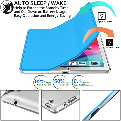 Image of DuraSafe Cases for iPad 9.7 inch Old Model 4th 3rd 2nd Gen Case A1458 MD513HN /A A1416 MC705HN /A MD328HN /A A1395 MC769HN /A MC954HN /A MC960HN /A MC979HN /A A1459 MD514HN /A MD512HN /A MD515HN /A - Blue