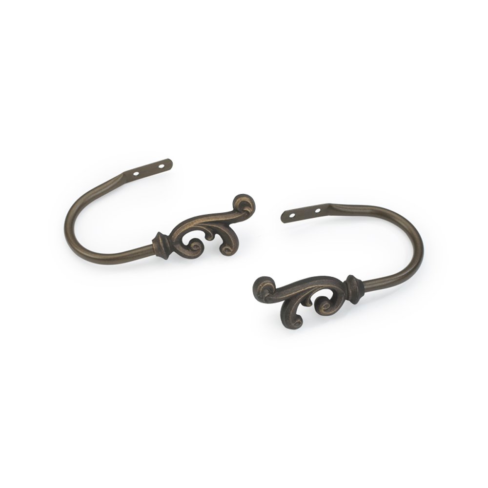 Umbra Orly 1/2-Inch Drapery Holdbacks, Set of 2