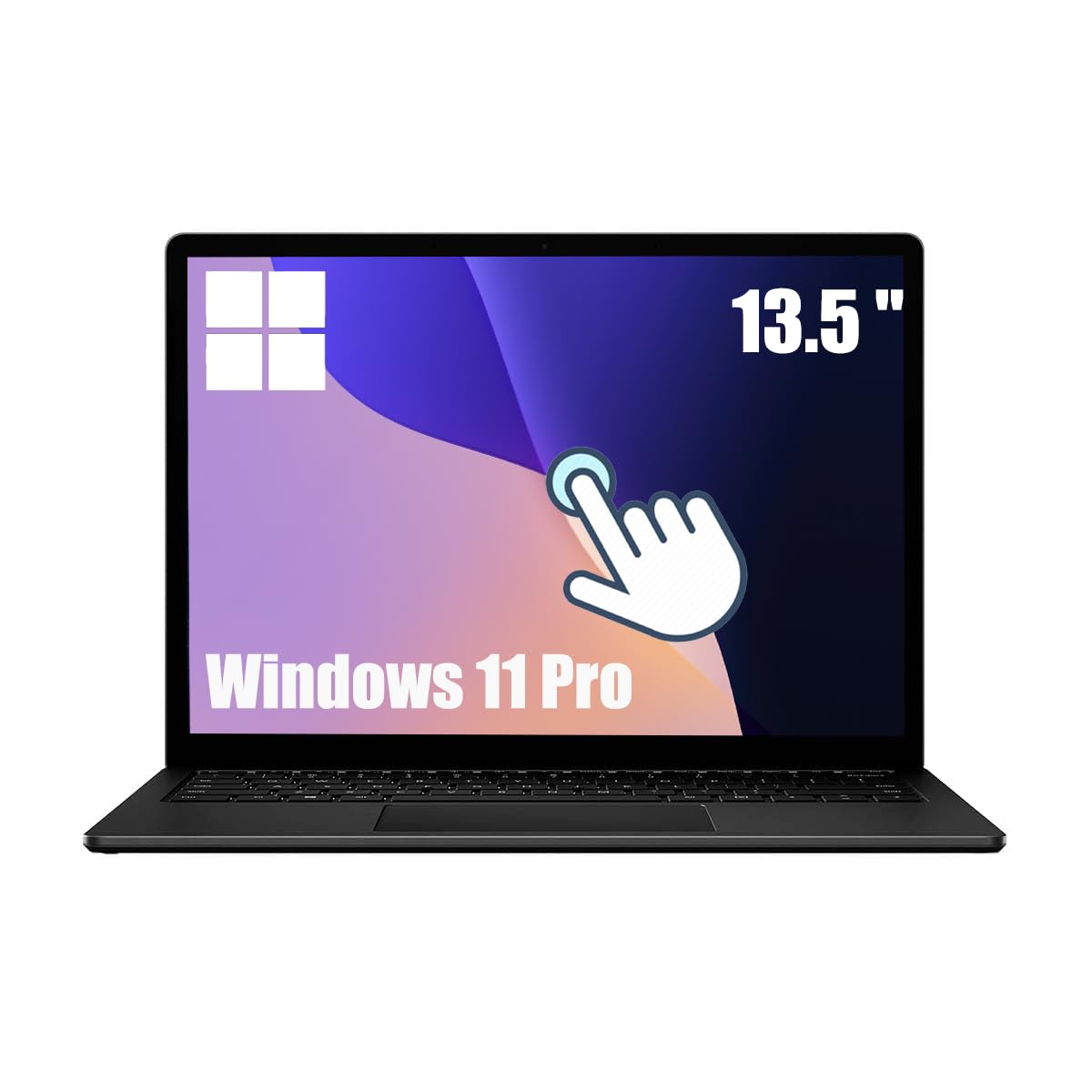 Microsoft Surface Laptop 3 con Pantalla táctil Portátil, 13,5 Pulgadas (2256 x 1504), Intel Core i5-1035G7, 8 GB de RAM, 256 GB de SSD, Teclado QWERTZ, Windows 11 Pro (reacondicionado)