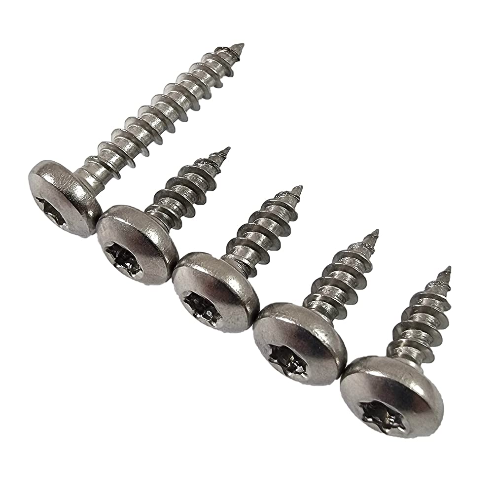 FRÜH Clip Decking 95E 190E, fissaggio invisibile per doghe larghe in legno da 140 a 190 mm, supporto per pavimento terrazzo, con viti inox, 50 pezzi
