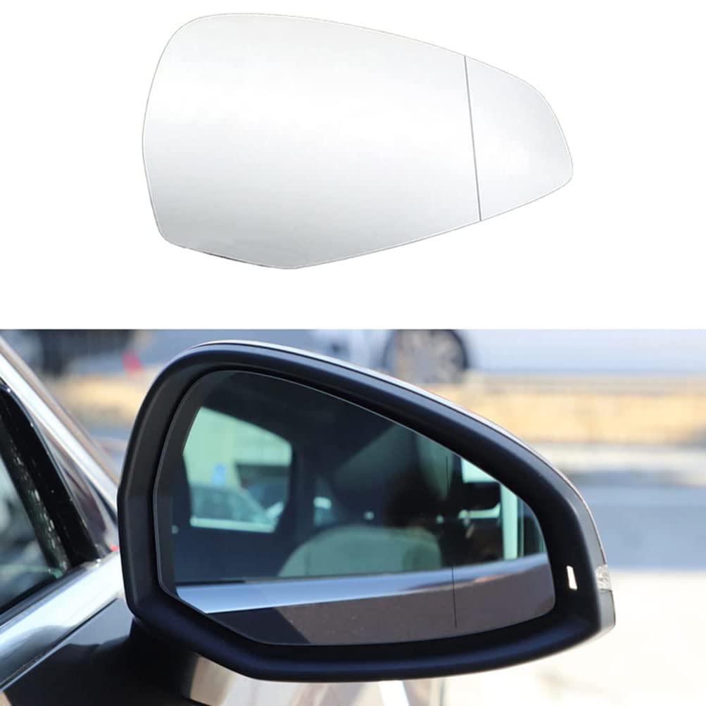 Für VW Spiegel Glas L+R Außenspiegel Asphärisch Blau Beheizt Toter Winkel