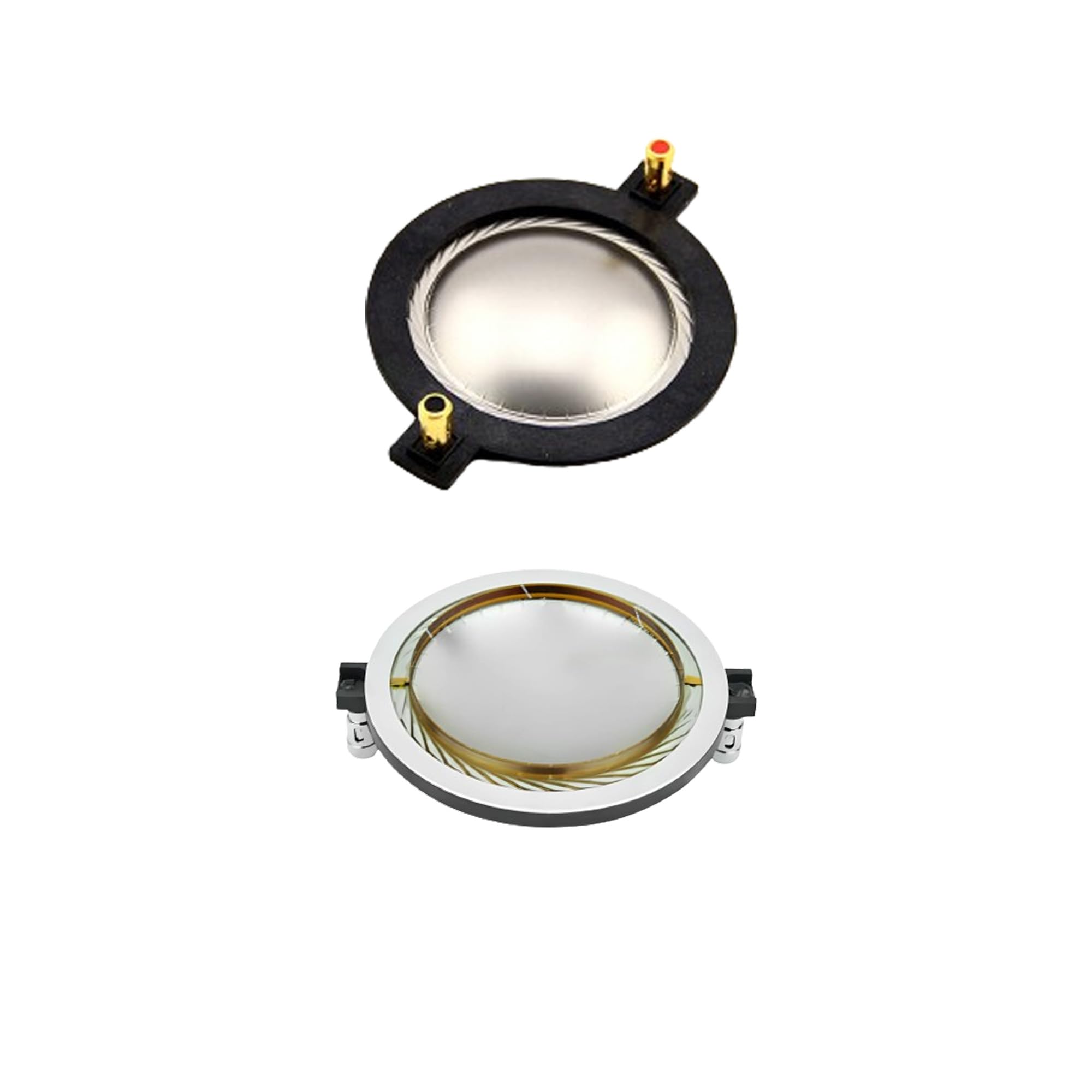 Generic (2 Pcs) Diaphragm Fits For PRV RPD3220Ti PRV D3220Ti & D3220Ti-ND DE800 Driver 8 Ohms, Grey
