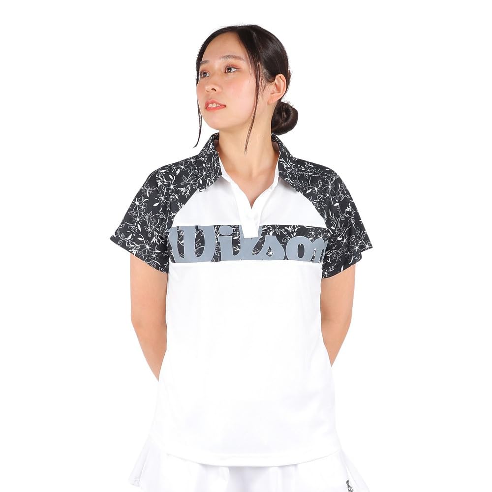 Wilson 新作　テニス ポロシャツ S ブラック Wilson 新作 テニス ポロシャツ S ブラック スポーツウェア