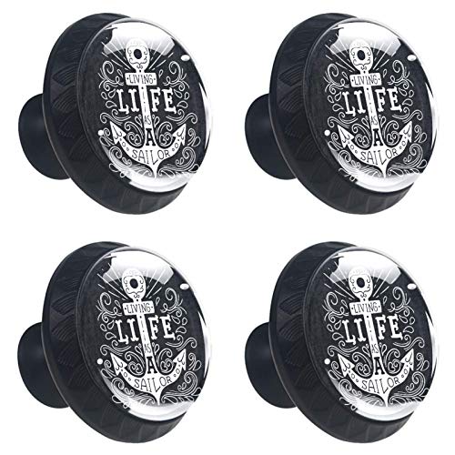 Boutons de tiroir rétro bouton en cristal 30 mm pour rénovation de buffet - 2
