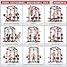 Power Cages Multi-Purpose Squat Rack with Cable Crossover System, Matching Weight Bench, Olympic Barbell Weight Set for Garage and Home Gyms (Red, L01-Power Cage+Weight Bench+Cast lron 220LBS)