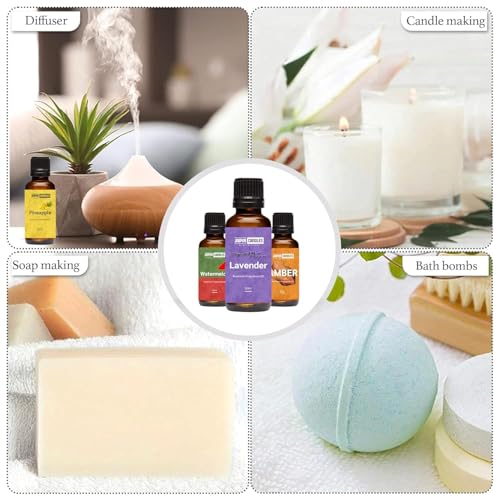 Image of Fragrance Oil | 30ml+30ml | Lavender, Vanilla Fragrance oil | Best for Aromatherapy | Use in Diffusers, Candles, Air Fresheners