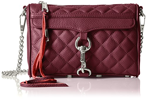 Rebecca Minkoff Quilted Mini Mac,Port,One Size