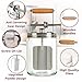 Dazey Butter Churn - Hand Crank Butter Churner- Manual Butter Maker- Beech Wood BUTTER PADDLES INCLUDED. Create Delicious Homemade Butter With Your Own Hand Crank Dazey Butter Churner (Turn N Churn)
