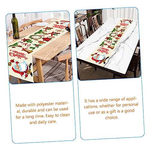 Chemin de table de Noël Cabilock déco table à manger lot de 5 pièces