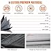 Waterproof Car Cover Replace for 2005-2025 Ford Mustang, 6 Layers All Weather Custom-Fit Mustang Full Car Covers with Zipper Door for Snow Rain Dust Hail Protection