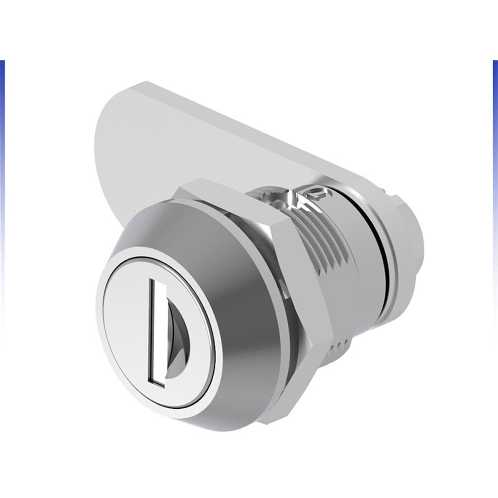 Cerraduras de leva for gabinete eléctrico pequeño, cerradura de leva for gabinete con llave Allen de aleación de Zinc con llave maestra, 1 Uds.