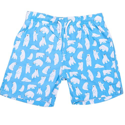 INGEAR Boys Quick Dry Swim Trunks UPF 50+ Sizes 3T-14 Flamingo Swim Shorts
