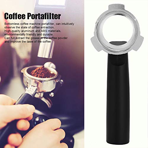 ROMACK Portafiltros sin Fondo, portafiltro de café Portafiltro de café sin Fondo Portafiltro de café de Repuesto… - Imagen 8