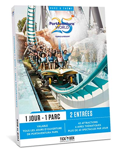  Tick&Box - Coffret Cadeau Entrées Parc PortAve...