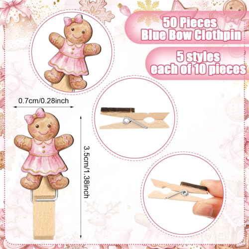 Image of Patelai Baby Shower Game Set 321 Pcs Pink Gingerbread Party Supplies