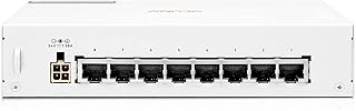Aruba Instant On 1430 8-Port Gb Unmanaged PoE Switch | 8-Port Class 4 PoE (64W) - 8X 1G Ports | Fanless | US Cord (R8R46A#ABA)