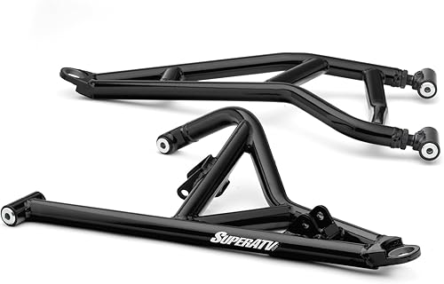 Miniatura 7 de SuperATV Brazos A de desplazamiento delantero de 1.5 pulgadas para Polaris RZR XP 1000  XP 4 1000 2014-2021  Se adapta a neumáticos más grandes