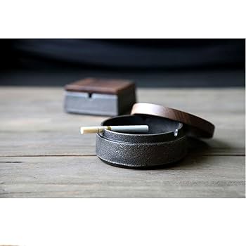Amazon.co.jp: YANAIL アッシュトレー、鉄鋳造元の重い灰皿の