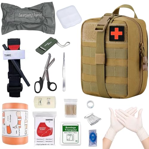 Tactical EMT Medical,táctica Bolsa MOLLE Pouch,Médica Bolsa,Botiquín de Primeros Auxilios,Táctica Compacta Botiquín,Bolsa de Emergencia,Kit Primeros Auxilios,Bolsa EMT Kit de Supervivencia