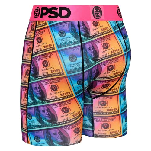 PSD Men's Money Gleam Boxer Briefs, Multi, XL3