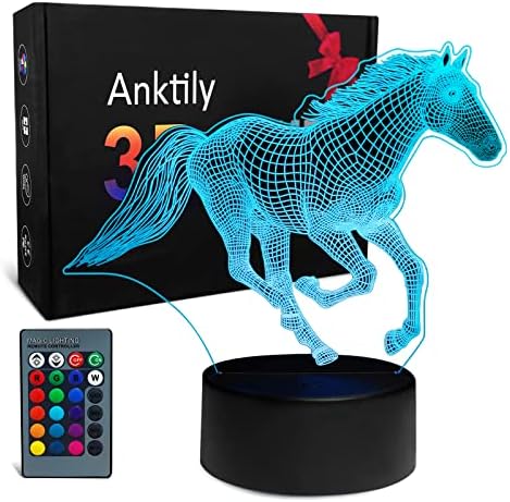 Dolphin Night Light for Kids Boys,3D Porpoise Optical Illusion Light Bedside Table Lamp with 16 Colors and Remote Control,Birthday Festival Gifts for Children and Adult