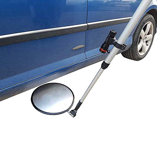 Inspektionsspiegel Auto-Teleskop-Erkennungslinsen-Inspektion 20 cm runder Spiegel, Auto-Sicherheits-Inspektionsinstrument-Reparaturwerkzeug