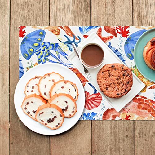 Sets de table lavables anti-chaleur pour protéger la table des rayures