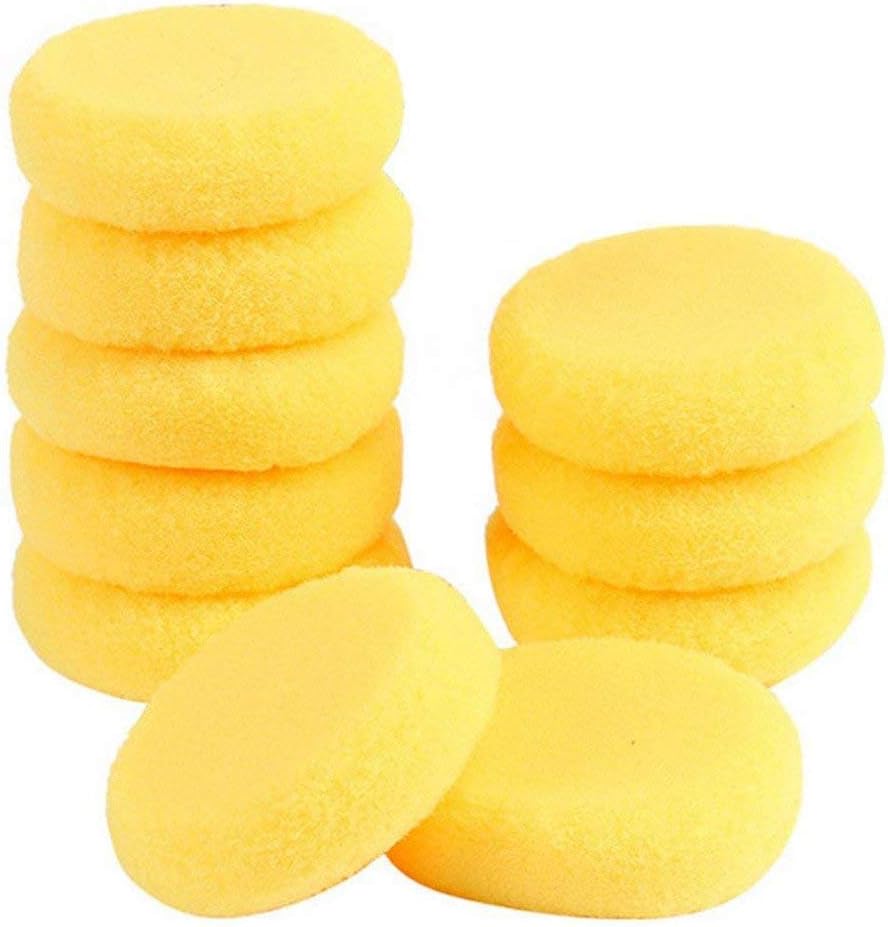 UKD Beautiful 10pcs Round Synthetic Artist Paint Sponge