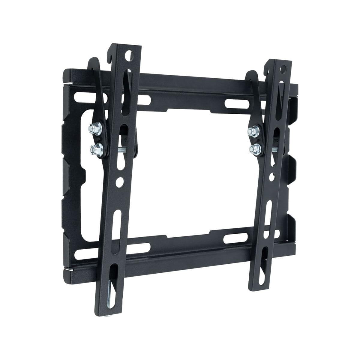 TOOQ LP1044T-​B - Soporte Inclinable de Pared para Monitor/​TV/​LED de 23" a 43", Distancia a la Pared 20 mm, Color Negro