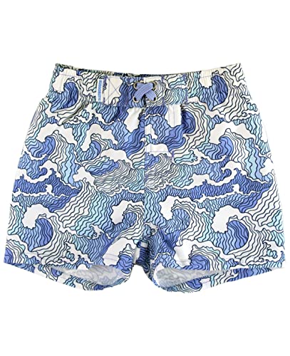 RUGGEDBUTTS Boys UPF50+ Sun Protection Fruits & Florals Swim Trunks