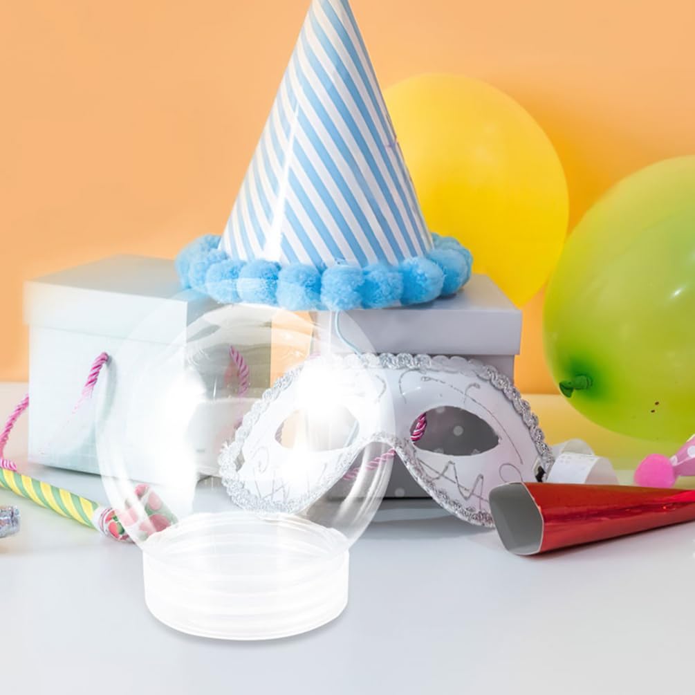 15 Leere Schneekugeln Zum Basteln - DIY Schneekugeln 150ml Transparent